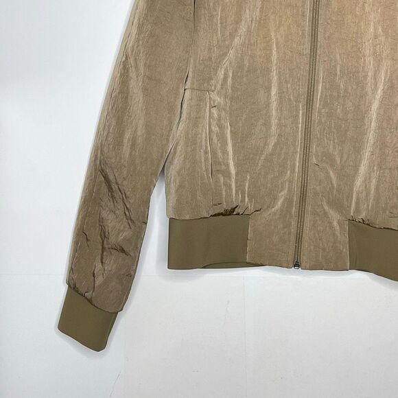 Lululemon Non-Stop Bomber Reversible Jacket Coat Brown Tan Women’s Size 8 - Picture 4 of 13